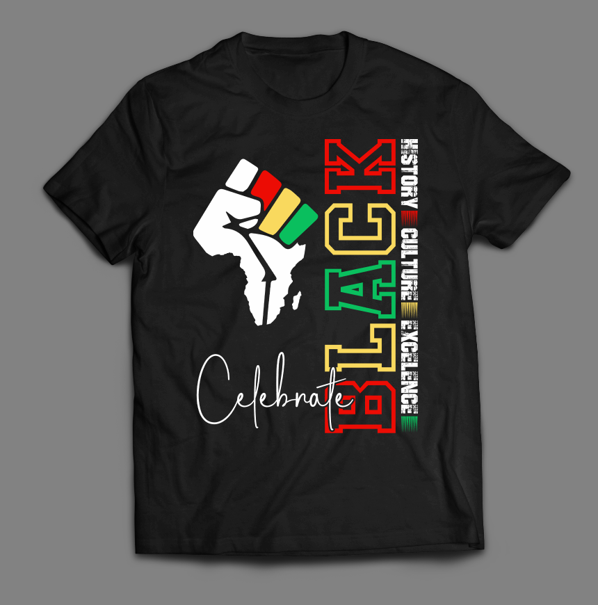 Celebrate BLACK Tee