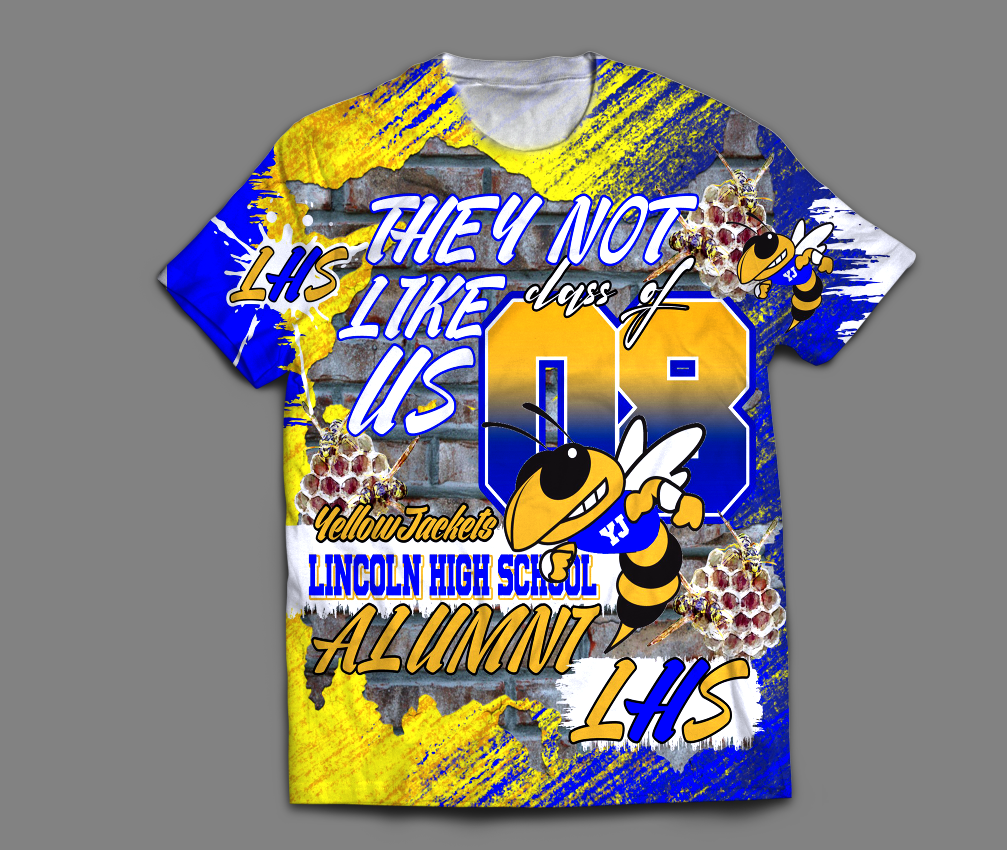 Lincoln Alumni 3D Tee