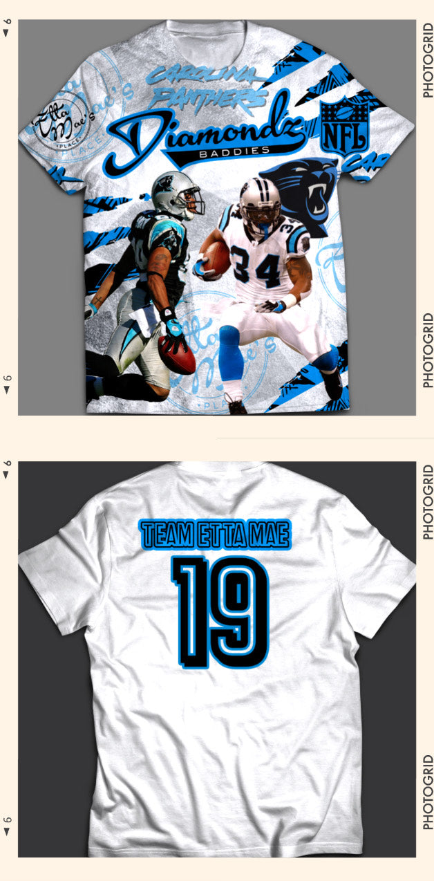 Etta Mae's NFL 3D Tees